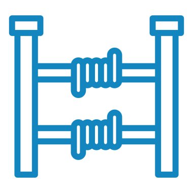 Ağırlık. Web simgesi basit illüstrasyon