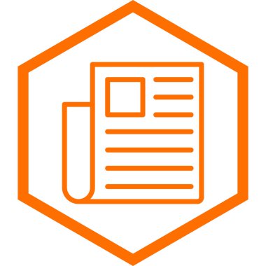 dosya biçimi simgesi, vektör illüstrasyonu