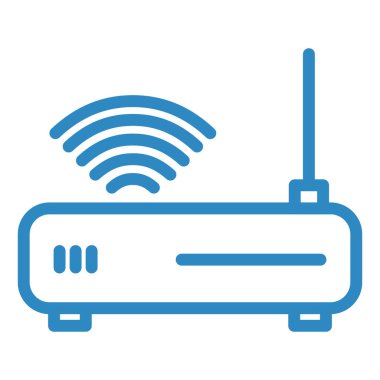 Yönlendirici. Web simgesi basit illüstrasyon