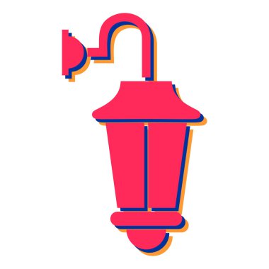 Fener simgesi. Vektör çizim