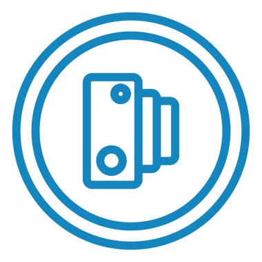 kamera vektör simgesi modern basit illüstrasyon