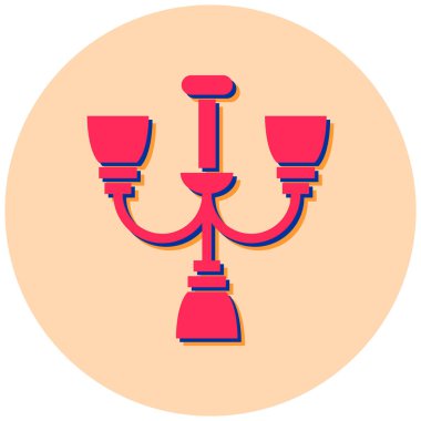 Lamba. Web simgesi basit tasarım