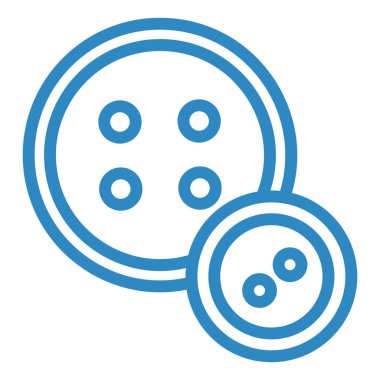 Düğmeler. Web simgesi basit illüstrasyon 