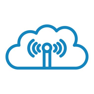 Bulut hesaplama. Web simgesi