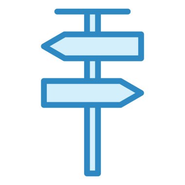 Talimatlar. Web simgesi basit illüstrasyon 