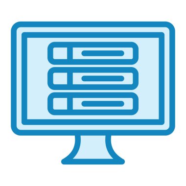 Proje simgesinin vektör illüstrasyonu