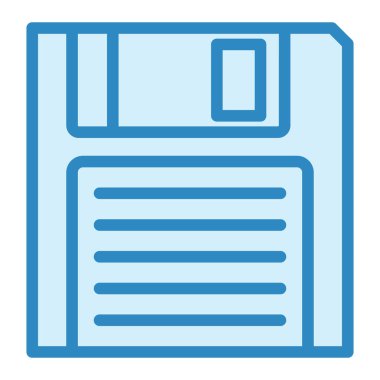 Disket disket. Basit resimleme