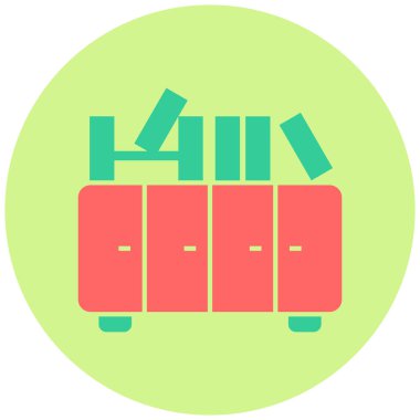 - Bilgi. Web simgesi basit illüstrasyon