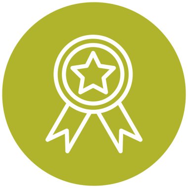 Ödül. Web simgesi basit illüstrasyon