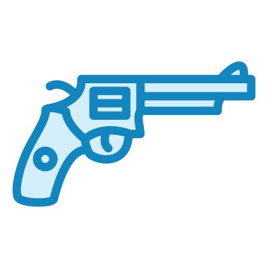 Bir silah simgesinin vektör illüstrasyonu