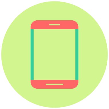 Tablet. Web simgesi basit tasarım