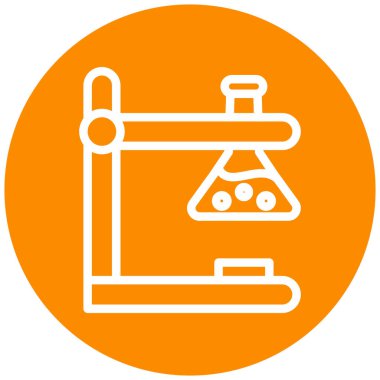 Bir nükleer simgenin vektör illüstrasyonu