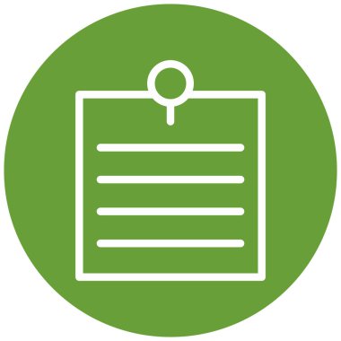 Pano. Web simgesi basit illüstrasyon