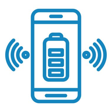 cep telefonu ikonu vektör illüstrasyonu