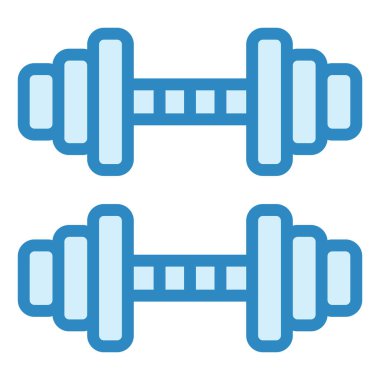 Dumb Bell. web icon simple illustration 