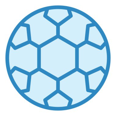 Futbol modern ikon vektör illüstrasyonu 