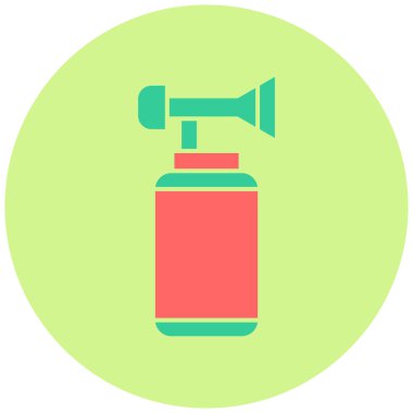 Air Horn simgesinin vektör illüstrasyonu