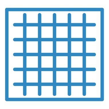 ızgara. Web simgesi basit illüstrasyon