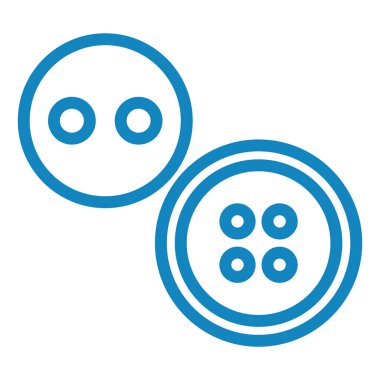 düğme simgesi, vektör illüstrasyonu basit tasarım 