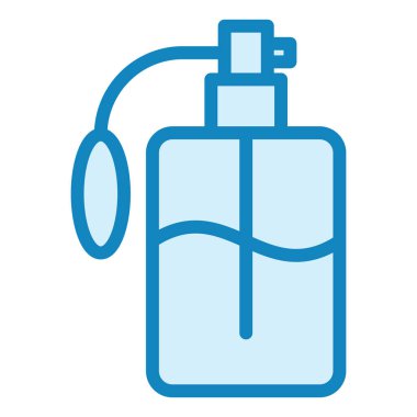 Parfüm modern ikon vektör çizimi