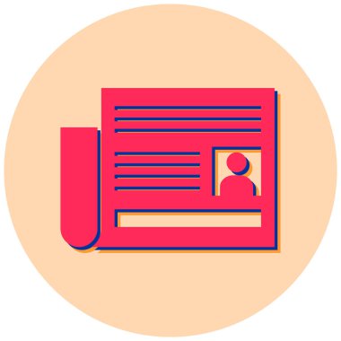 Devam et. Web simgesi basit illüstrasyon