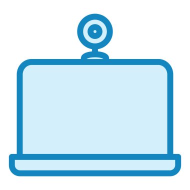 Web Kamerası modern ikon vektör illüstrasyonu
