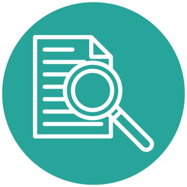 Ara. Web simgesi basit tasarım