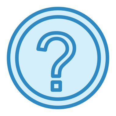 Soru işareti. Web simgesi