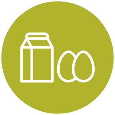 yiyecek ve içecek vektör simgesi