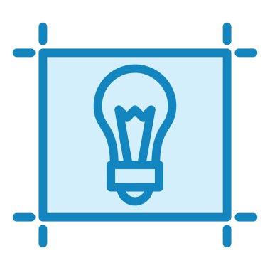 Fikir modern ikon vektör illüstrasyonu  