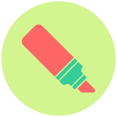 İşaretleyici. Web simgesi basit illüstrasyon