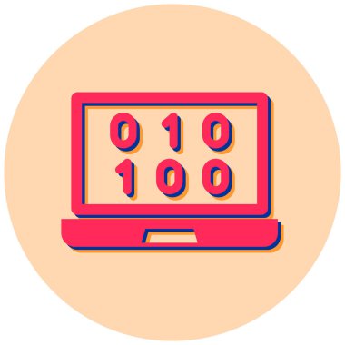 Saat. Web simgesi basit illüstrasyon