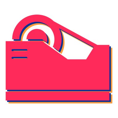 Basit vektör illüstrasyonu, web simgesi 