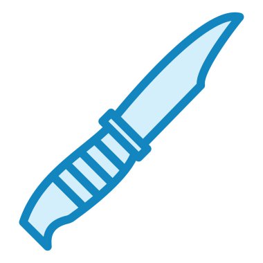 bıçak modern simge vektör illüstrasyonu 