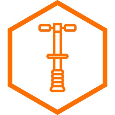 Yapı ve onarım simgesinin vektör illüstrasyonu