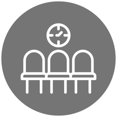 Askeri bıçak ikonu. vektör illüstrasyonu