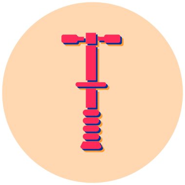 Modern otomatik simgenin vektör illüstrasyonu