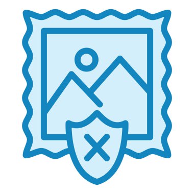 Modern simge vektör illüstrasyonunu reddet 