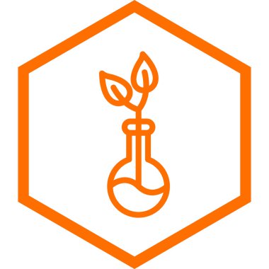 bitki vektörü simgesi modern basit illüstrasyon