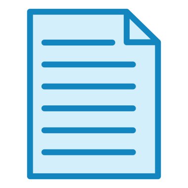 Not al. Web simgesi vektör illüstrasyonu 