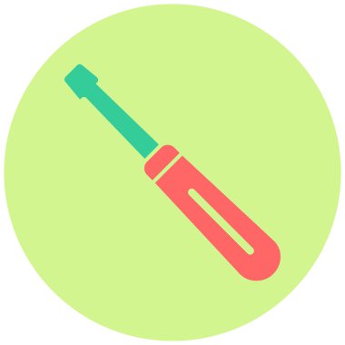 Tornavida simgesinin vektör çizimi