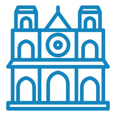 Bina. Web simgesi basit tasarım