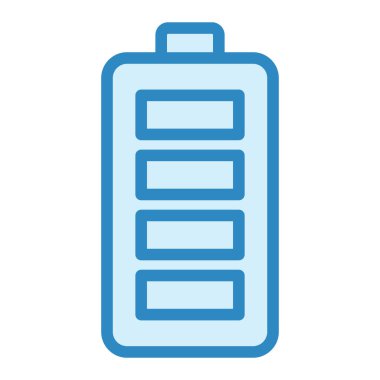 Pil. Web simgesi basit illüstrasyon