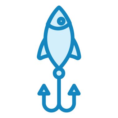 Balık Yemi modern simge vektör illüstrasyonuName 