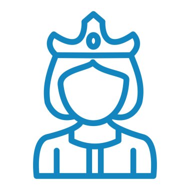 Modern simgenin vektör illüstrasyonu