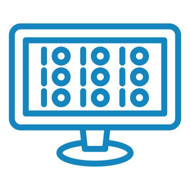 lcd. Web simgesi basit illüstrasyon