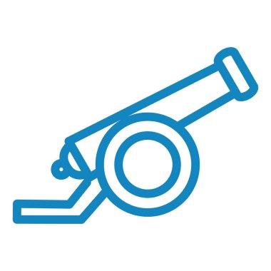 Topun ağ simgesi vektör illüstrasyonu 