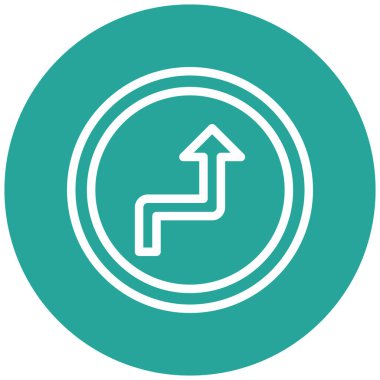 seo modern simgesinin vektör illüstrasyonu