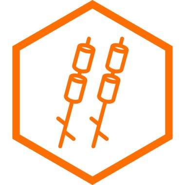 Gıda simgesinin vektör illüstrasyonu