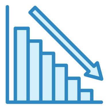 İstatistikler. Web simgesi basit illüstrasyon 